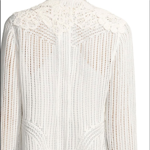 Kobi Halperin Taya Embroidered Cotton Eyelet Jacket - Picture 5 of 8